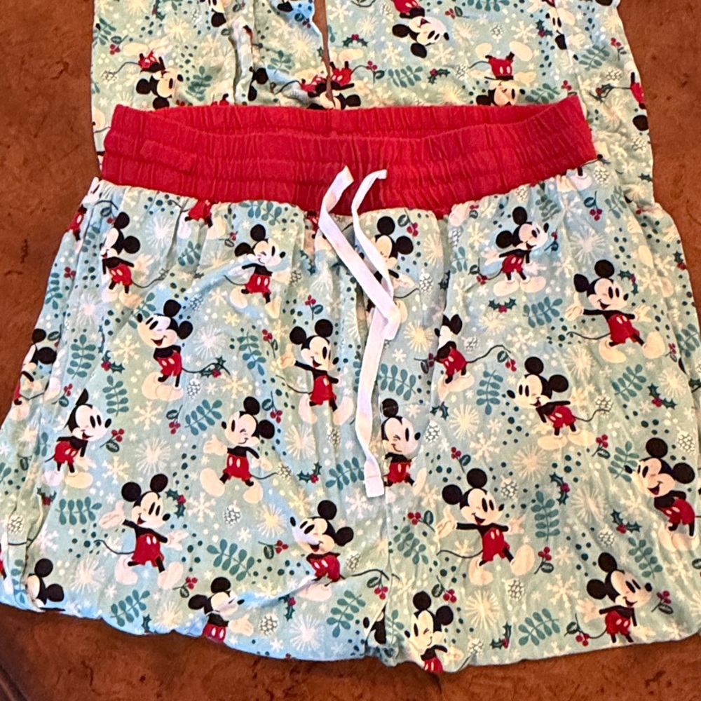 Men’s little sleepies Mickey wonderland Disney pants small - Picture 3 of 3